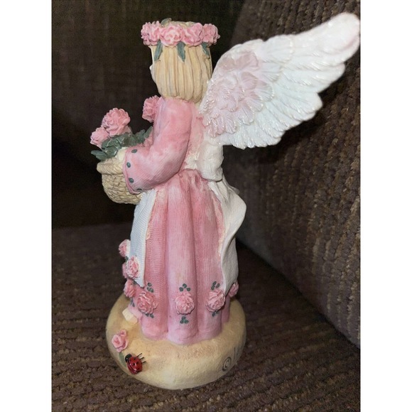 Flower Angel - January Carnation By Linda Grayson. First Edition. - Picture 4 of 5